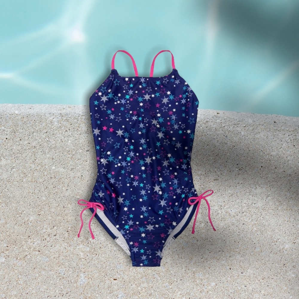 Speedo Girls Thin Strap One-piece Swimsuit